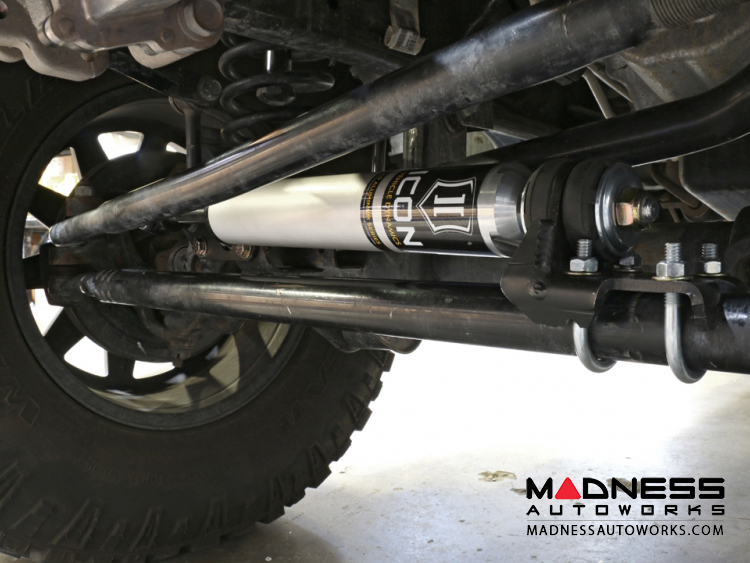 Jeep Wrangler JK 2.0 High Clearance Steering Stabilizer System - Aluminum